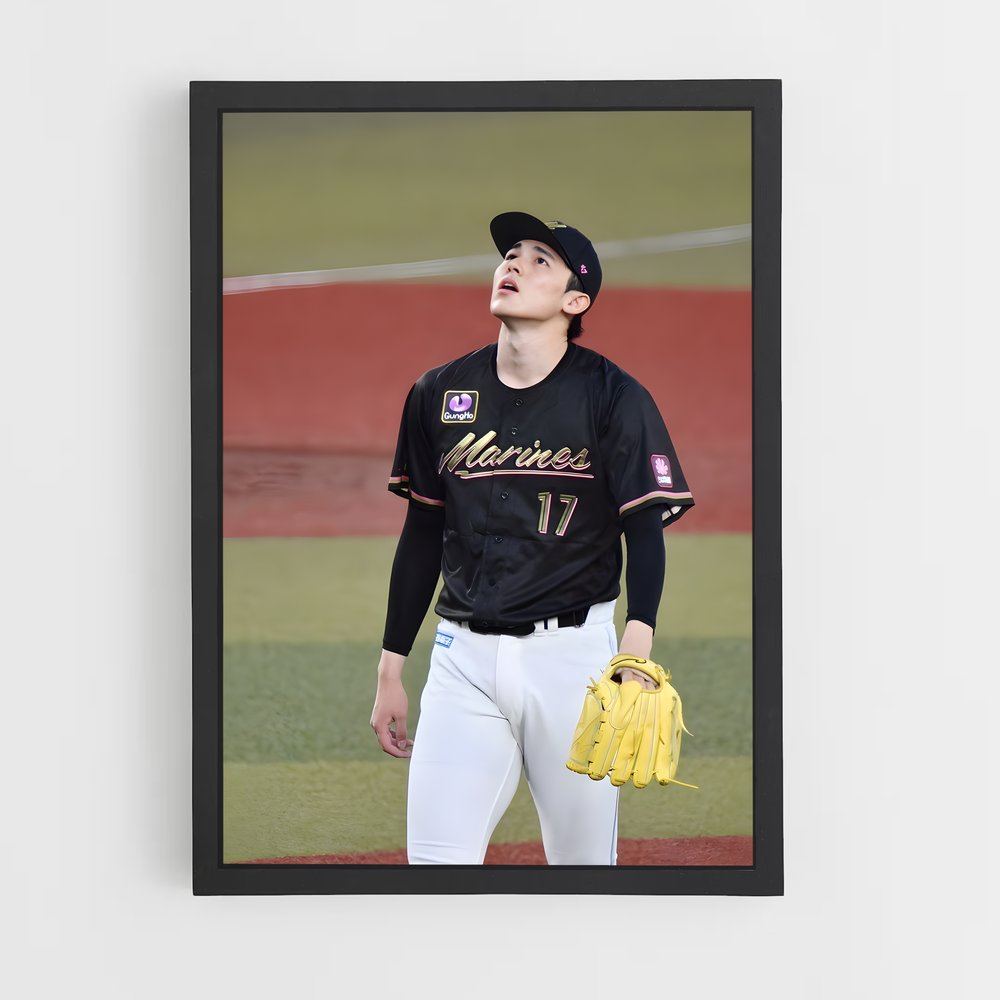 Poster Strike de Roki – affiche Baseball (vue 2)
